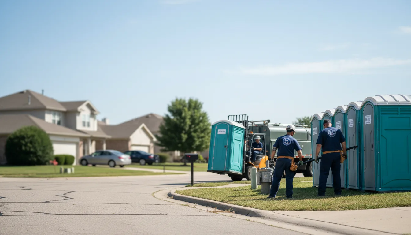 Porta Potty Rental in Irving, IL near me
